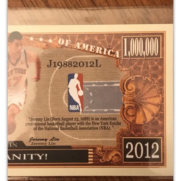 BRAND NEW!๐ฏ JEREMY LIN LIN SANITY KNICKS NOVELTY NOTE WITH 4 POSTERS BUNDLE SET - Picture 6 of 14